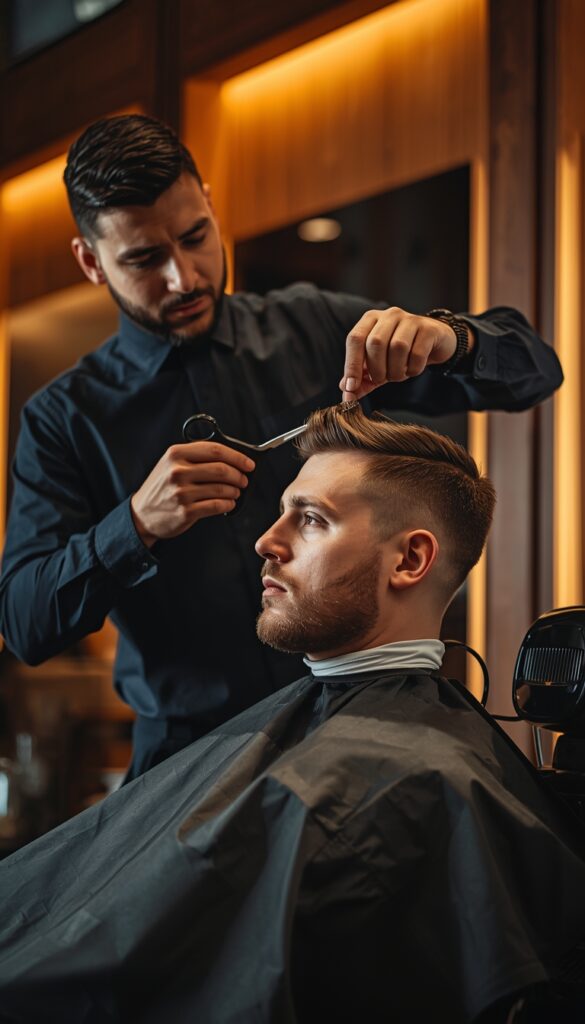 Corte com Abordagem Visagista